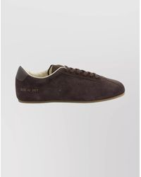 Common Projects - Suede Leather Low-Top Sneakers - Lyst