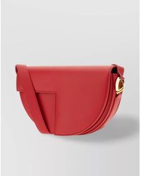 Patou - Leather Cutout Crossbody Bag - Lyst