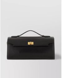 Anya Hindmarch - Leather Clutch Bag - Lyst