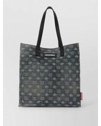 DSquared² - Denim D2 Tote Bag All Over Pattern - Lyst