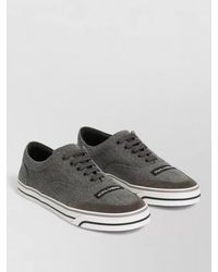Dolce & Gabbana - Linen Low-Top Sneakers - Lyst