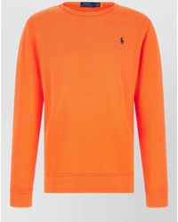Polo Ralph Lauren - Loopback Cotton Crew Neck Long Sleeve Sweatshirt - Lyst