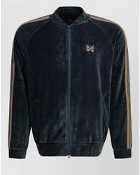 Needles - Track Zip Sweatshirt Side Pockets Stripes - Lyst