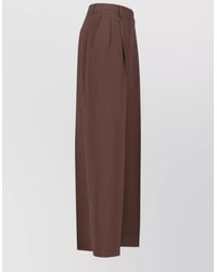 Incotex - Straight Trousers Belt Loops Pleated Design - Lyst