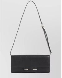 Tom Ford - Textured Shoulder Bag Adjustable Strap Metal Hardware - Lyst