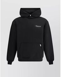Represent - Adjustable Button Hood Cotton Kangaroo Hoodie - Lyst