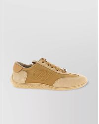 Roger Vivier - Leather Low-Top Sneakers - Lyst