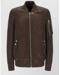 Rick Owens - Classic Flight Bomber Jacket - Lyst