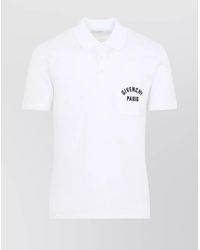 Givenchy - Cotton Short-Sleeve Polo Shirt - Lyst