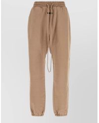 Fear Of God - Cotton Jogger Pants Elastic Waistband Cuffs - Lyst