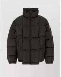 Vetements - Dark Down Jacket With High Collar - Lyst