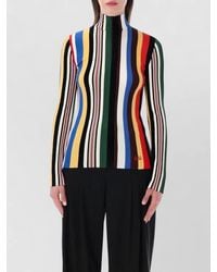 Loewe - Sleek Zip High-Neck Slim Fit Top - Lyst