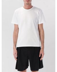 Saint Laurent - Cotton Regular-Fit Crew-Neck Short-Sleeve T-Shirt - Lyst