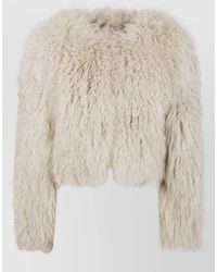 DR. HOPE - Faux Fur Jacket - Lyst