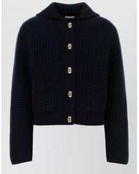 Ferragamo - Cashmere Wool Fitted Jacket - Lyst