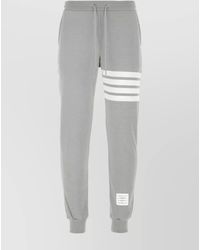 Thom Browne - Cotton Straight-Leg Track Pants - Lyst