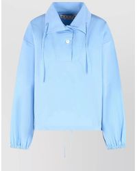 Marni - Cotton Shirt Jacket - Lyst