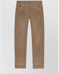 Maison Margiela - Cotton Trousers - Lyst