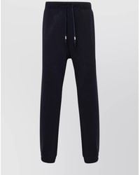 Autry - Logo Cotton Jersey Sweatpants With Pockets - Lyst