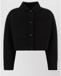 Max Mara - Cashmere Blend Single Breasted Coat - Lyst