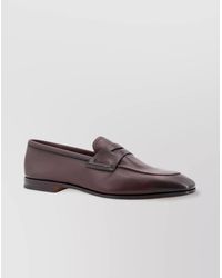 Church's - Loafer Leather Saddle Rounded Toe - Lyst