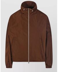 Herno - High Collar Jacket Elastic Cuffs Pockets - Lyst