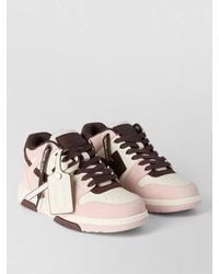 Off-White c/o Virgil Abloh - Leather Low-Top Sneakers - Lyst