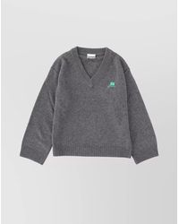 Ganni - Oversized Wool Jumper - Lyst
