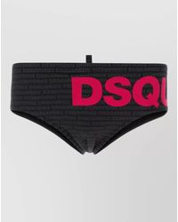 DSquared² - Stretch Nylon Swim Brief Elastic Waistband - Lyst