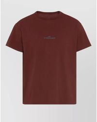 Maison Margiela - Crew Neck Short Sleeve Cotton Tshirt - Lyst