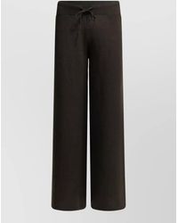 Lisa Yang - Lounge Trousers Elastic Waistband Wide Leg - Lyst