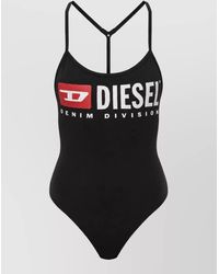 DIESEL - Logo-Print Bodysuit - Lyst
