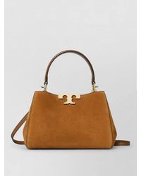 Tory Burch - Mini Suede Satchel Shoulder Bag - Lyst