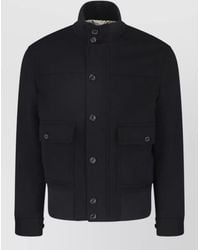 Lardini - Cashmere Single Breasted Coat - Lyst