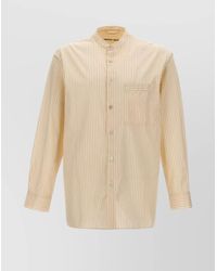 Birkenstock - Striped Cotton Shirt - Lyst