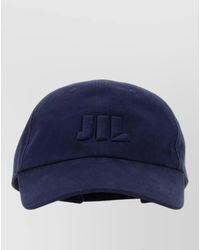 Jil Sander - Twill Baseball Cap Curved Brim Design - Lyst