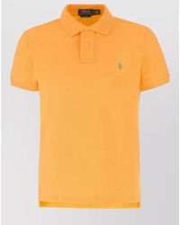 Polo Ralph Lauren - Piquet Polo Shirt Collar Short Sleeves - Lyst