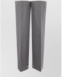 Jean Paul Gaultier - Wide-Leg Tailored Trousers - Lyst