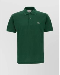 Lacoste - Cotton Piqué Short-Sleeve Polo Shirt - Lyst
