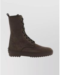 Tod's - Winter Gommino Ankle Boots - Lyst