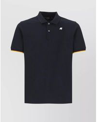 K-Way - Short Sleeves Cotton Polo Shirt - Lyst