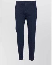 Dondup - Regular Fit Trousers With Side And Back Pockets - Lyst