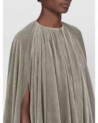 Rick Owens - Velvet Short-Sleeve Mini Dress - Lyst