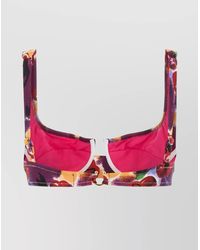 Reina Olga - Stretch Nylon Bikini Top With Adjustable Straps - Lyst