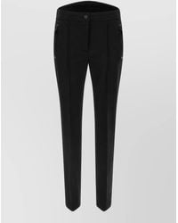 Moncler - Slim-Fit Technical Twill Trousers - Lyst