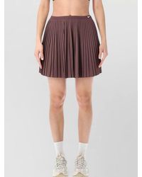Nike - Pleated Mini Skirt Sporty Design - Lyst