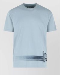 C.P. Company - Cotton Crew Neck Graphic Print T Shirt - Lyst