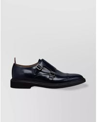 Thom Browne - Calf Leather Cap Toe Double Monkstrap Shoes - Lyst