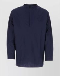 Prada - Cotton Poplin Oversized Shirt - Lyst