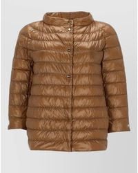Herno - Sofia Iconico Cropped Down Puffer Coat - Lyst